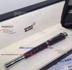 Perfect Replica Mont Blanc Princess Monaco Black Rollerball Pen AAA
